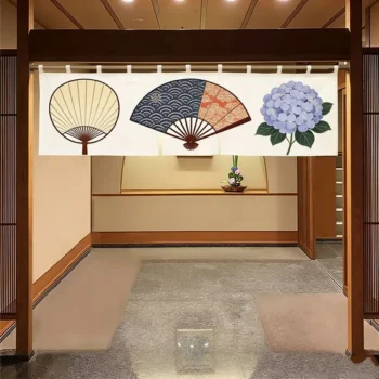 Sheer Linen Soft Custom Any Size Color Noren Curtains