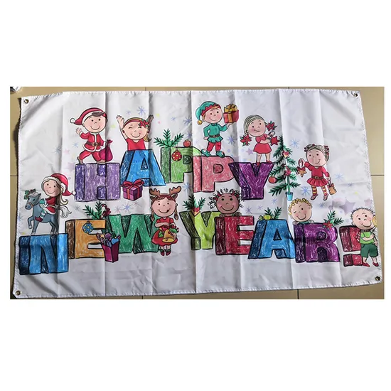 Single Side Digital Printing Any Design Make 3X5FT Custom Outdoor Flags and Banners