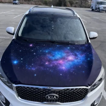 Stretchable Spandex Fabric Car Body Front Protection Car Hood Cover