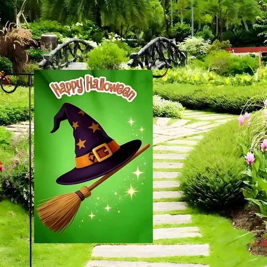 Vibrant-Pumpkin-Patterns-Applied-to-Washable-Polyester-Garden-Flags