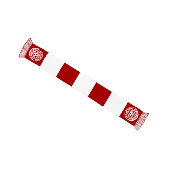 Warm Customized Design Knitted Jacquard Embroidery Scarf for Fans Quality Product Winter