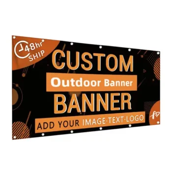 Waterproof PVC Banner Custom Logo Digital Print Vinyl Fabric for Business