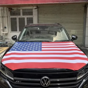 Weather Resistant Spandex Fabric Auto Hood Guard Car Hood Cover