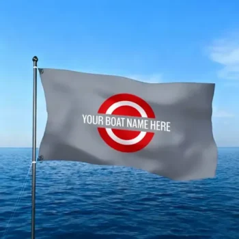 Wholesale 30X45cm Nautical Yacht Decorative Embroidered Custom Boat Flags