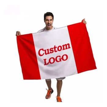 Wholesale All Countries High Quality Polyester Fashion Custom Flag with Logo