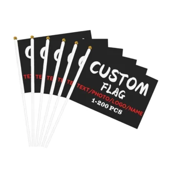 Wholesale Hand Flags in Large Size with Vibrant Cmyk Colors