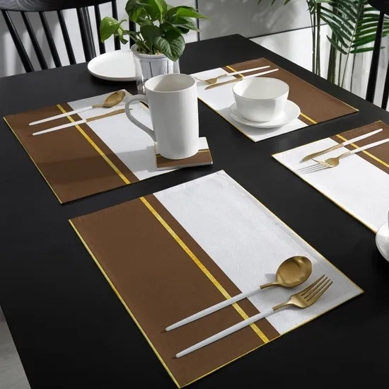 Wholesale Natural Color Advertising Any Size Table Place Mats