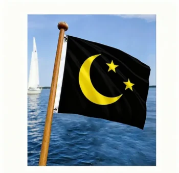 Wholesale Personalized Custom 30X45cm Embroidered Nautical Style Boat Flag