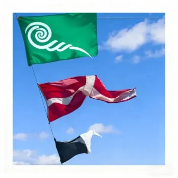 Wholesale Promotional Digital Navigation Letter Graphics Custom Boat Flags