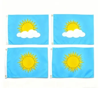 Wholesale Small Custom 8X12 Inch Personalized Boating Decoration Boat Flag