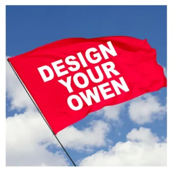 Wholesales Promotional Digital Printing Sublimation Campaign Custom Flag for Outdoor